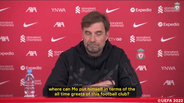 Klopp on Salah's insane numbers